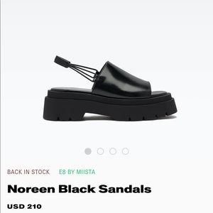 Miista Noreen slingback platform sandals/mules